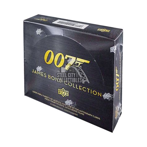 2019 Upper Deck James Bond Collection Hobby Box Steel City Collectibles