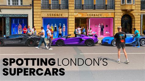 Spotting Londons Supercars 2021