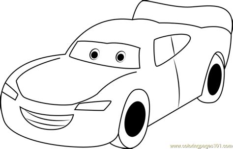 So, parents just download or print it out and teach your kids on paper. Lightning McQueen printable coloring page for kids and ...