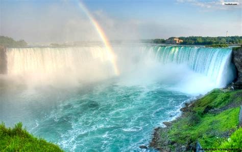 Waterfall And Rainbow Wallpaper Wallpapers Gallery