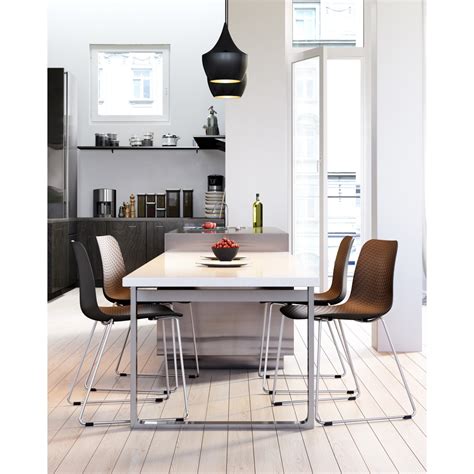 Schau dir unsere auswahl an metal chair legs an, um die tollsten einzigartigen oder spezialgefertigten, handgemachten stücke aus unseren shops zu finden. Hebe Series White Dining Shell Side Chair Molded Plastic ...