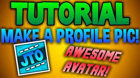 How To Make An Awesome Youtube Profile Picture Avatar Icon Paint