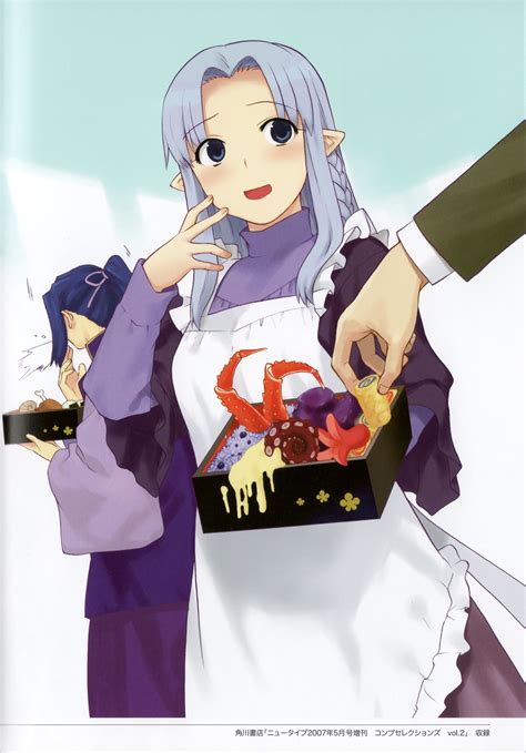 Wallpaper Illustration Long Hair Anime Girls Purple