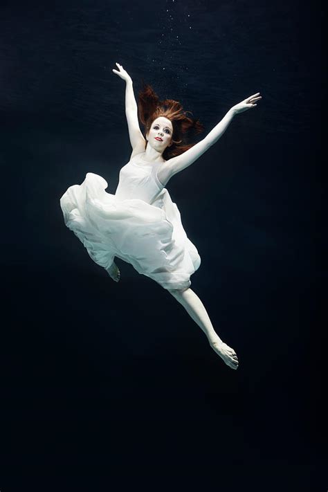 ballet dancer underwater by henrik sorensen