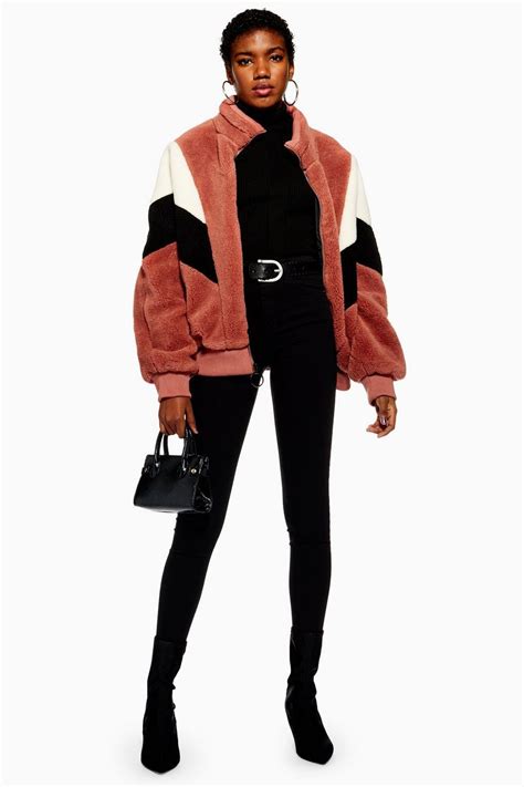 Colour Block Faux Fur Jacket By Story Of Lola New In Fashion New In