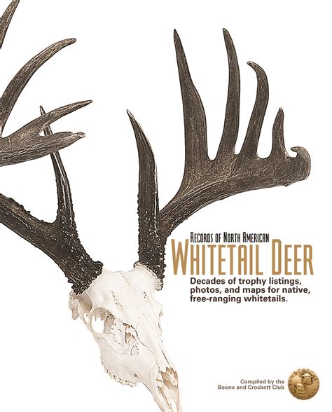 Records Of North American Whitetail Deer 5th Edition Boone And