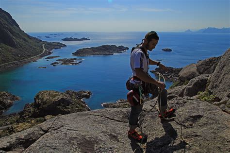 Rock Climbing Lofoten Islands