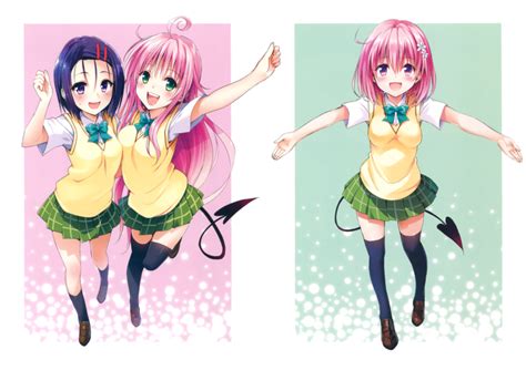 Sairenji Haruna To Love Ru Anime Fandoms Yabuki Kentarou Anime Art Lala