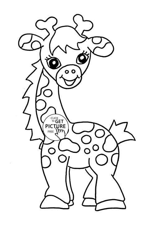 Free Printable Cute Baby Animals Coloring Pages Cute Baby Animal