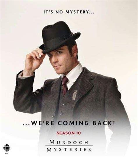 Just In Case You Forgot Murdoch Mysteries Detective Shows Mystery Photos