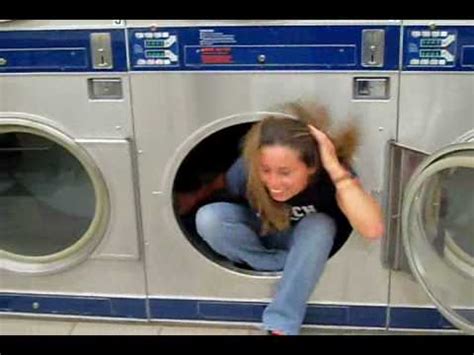GIRL GETS TRAPPED IN DRYER YouTube
