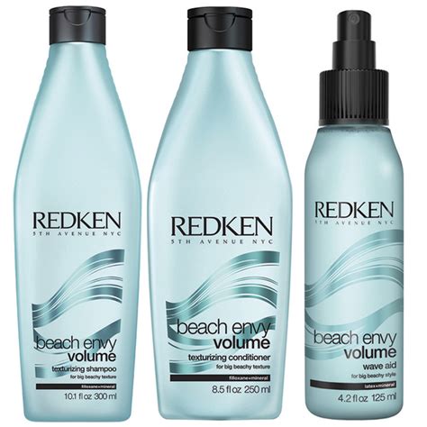 Redken Beach Envy Volume Texturizing Shampoo 300ml And Texturizing