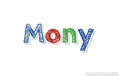 Mony Лого Бесплатный инструмент для дизайна имени от Flaming Text