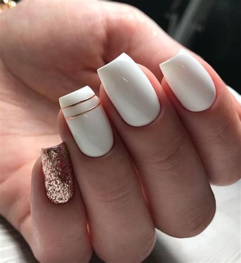 87 Cute Short Acrylic Square Nails Ideas For Summer Nails French