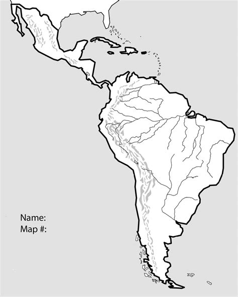 Latin America Physical Map Review Part Diagram Quizlet