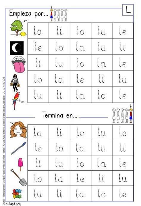 Lectoescritura Cartillas En Letra Imprenta Aula Pt Spanish Reading