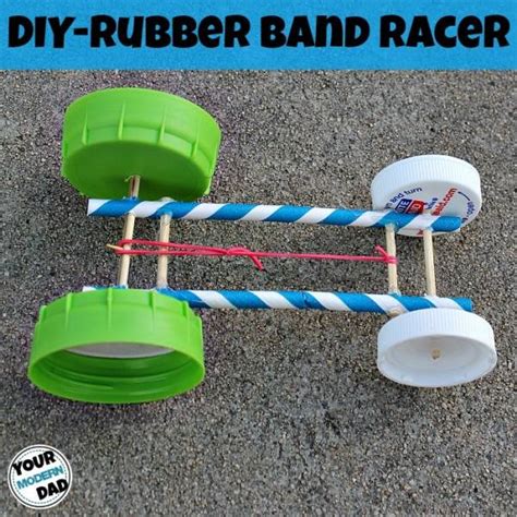 diy rubber band racer lesson plans