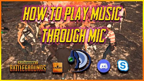 Following are the guides for setting up these 3 ways of playing music in discord. HOW TO PLAY MUSIC THROUGH MIC ( PUBG,CSGO,TS3,Discord ...