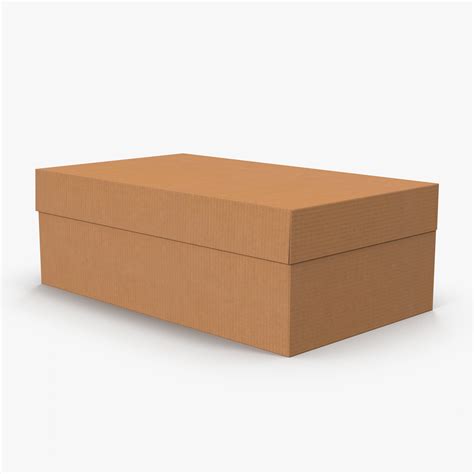 Cardboard Shoe Box Low Poly ~ Objects ~ Creative Market