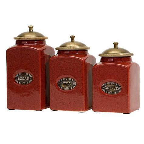 Pin On Farmhouse Rustic Country Home Ceramic Canister Set Ceramic