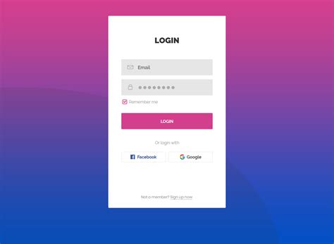 20 Free Bootstrap Login Forms To Maximize User Experience Colorlib