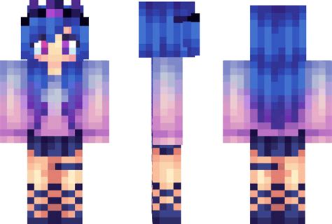Kawaii Galaxy Minecraft Skins