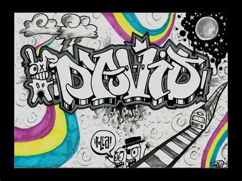 Ponsel layar lebar memang sedang menjadi trend saat ini, baik. Graffitis De Nombres David Graffiti | Lugares para visitar | Pinterest | Graffiti and David