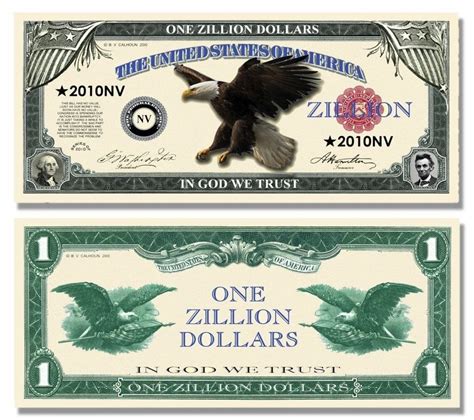 Zillion Dollar Bill Ubicaciondepersonascdmxgobmx