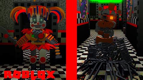 Skachat Becoming Scrap Baby And Molten Freddy In Roblox Roblox Union