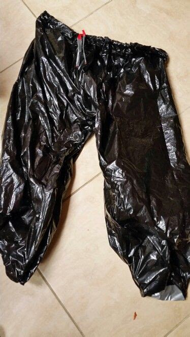 Garbage Bag And Duct Tape Rain Pants In A Pinch Made These For Son To Wear On A Rainy Field