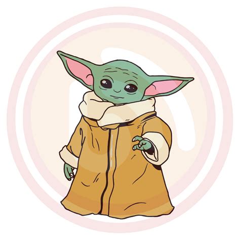 Star Wars Baby Yoda The Child Cartoon Poses Svg Trending Svg Trending