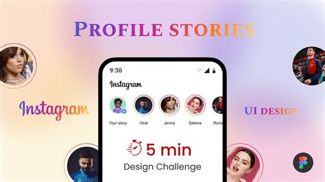 How To Create Instagram Profile Stories Ui Design 5 Min Design