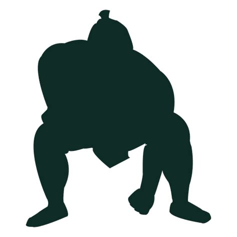 Sumo Wrestling Heavyweight Hand Down Transparent Png And Svg Vector File