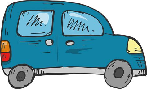 Car Cartoon Illustration Of A Free Image On Pixabay