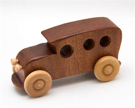 Wooden Toy Car Set Make A Wooden Toy Car With A Few Simple Tools
