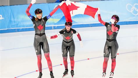 Taking It One Step At A Time Canada Skates To Olympic Team Pursuit