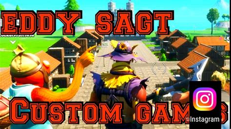 Fortnite Live Deutsch Eddy Sagt Custom Games Youtube