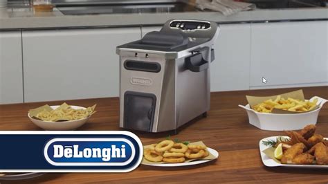 Livenza easy clean deep fryer. De'Longhi Livenza Deep Fryer Product Overview - YouTube
