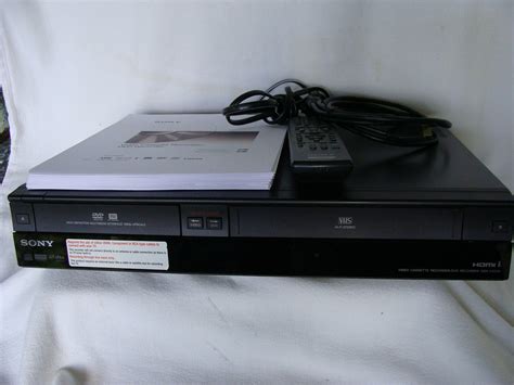 Sony Rdr Vx535 Dvd Recorder And Vcr Combo Player With 1080p Hdmi