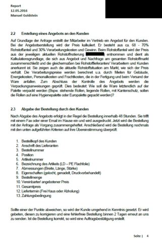Musterreport kauffrau für büromanagement hwk. Industriekaufmann mögliche Fragen die aufkommen könnten in ...