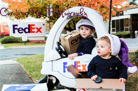 Fedex Holiday photos of 2 brothers. www.facebook.com
