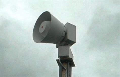 Reminder Tornado Warning Sirens Will Sound Twice Today For Test