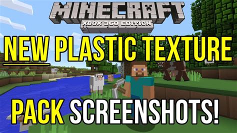 Minecraft Xbox 360 New Plastic Texture Pack Screenshots