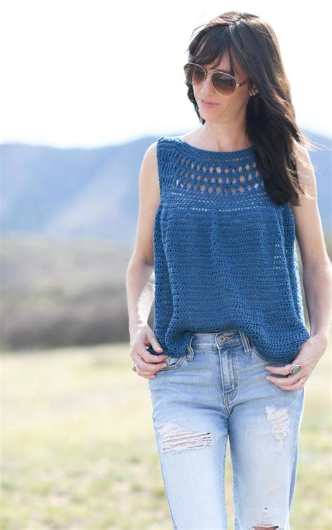 Ornaments are the perfect, handmade addition for you to work. Summer Vacation Easy Crocheted Top Pattern in 2020 ...