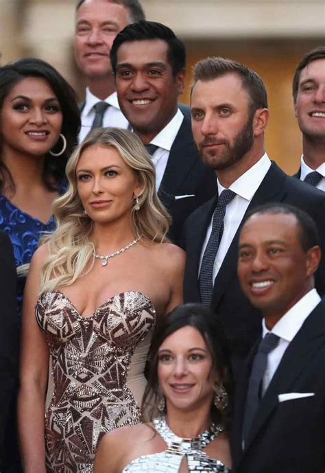 Ryder Cup Stars Dress Up For Gala Dinner With Wags Dustin Johnson Back
