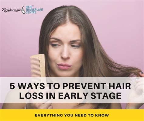 But you might have a full head of hair. 5 Ways To Prevent Hair Loss In Early Stages - Everything ...