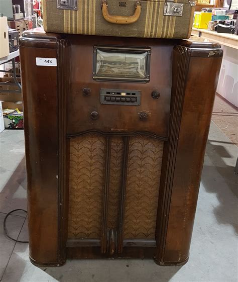 Antique Westinghouse Floor Model Radio