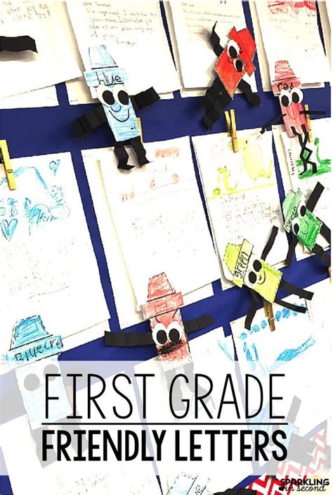 First Grade Friendly Letters Sparkling In Second Grade Friendly