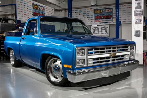 The Giveaway Week To Wicked 1985 Chevy C10 Is Sema 2017 Bound Hot