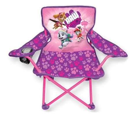 Paw Patrol Girl Paw Patrol Toys Fold N Go Pink Paws Camping Chairs